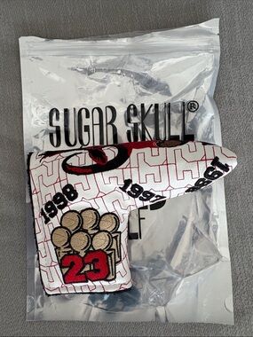 Sugar skull “ last dance” Michael Jordan Putter Headcover -